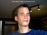 Powered by Gimp. Note that postprocessing will not make people look more awake than they actually are (this picture serves as an example).