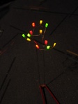 Now my LED-tree in the dark