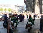 This is the Cathedral square. Astonishingly, the policemen don't have any work to do here.