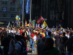 More flags. And people.
